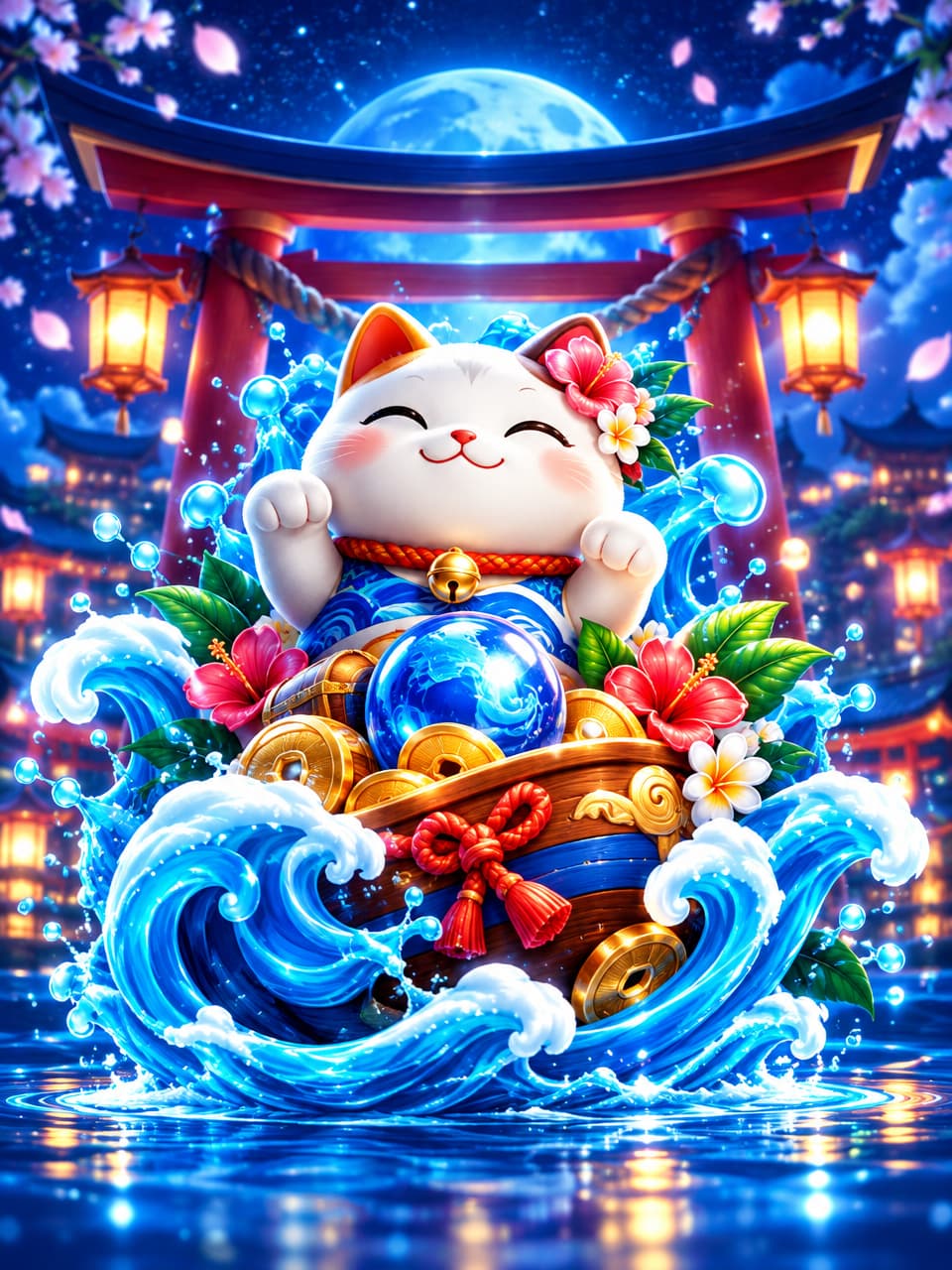 ภาพเกม Lucky Meow Meow 2 ที่ออกแบบใหม่สำหรับ kwanjai168 - ขวัญใจ168