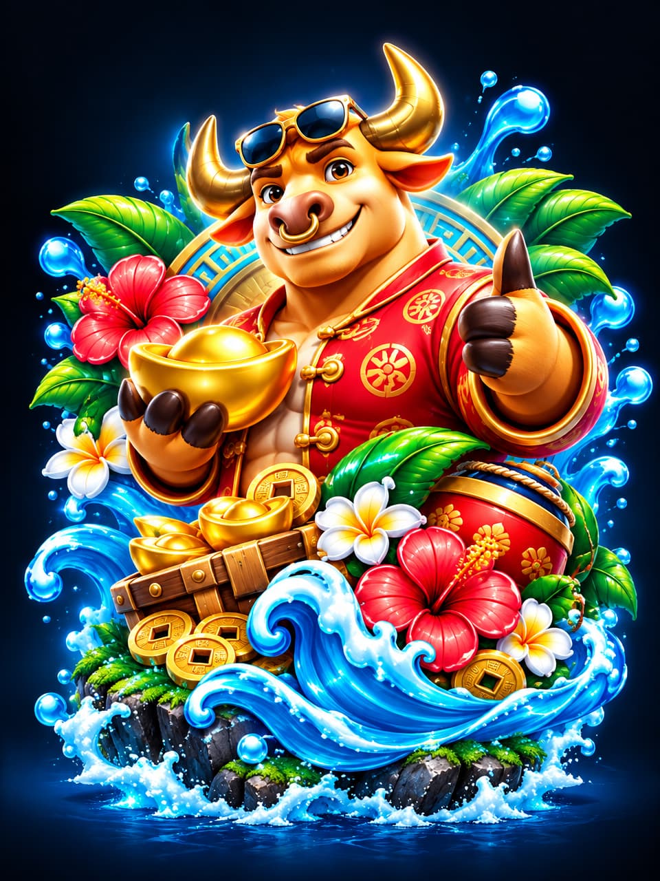 ภาพเกม PG Fortune Ox ที่ออกแบบใหม่สำหรับ kwanjai168 - ขวัญใจ168
