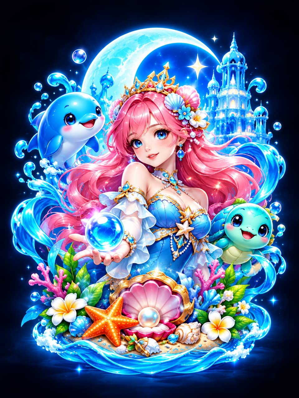 ภาพเกม MICRO Luna Princess Link Merge ที่ออกแบบใหม่สำหรับ kwanjai168 - ขวัญใจ168